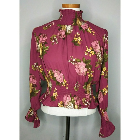 Tops - Floral Blouse